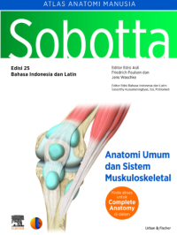 Image of Atlas Anatomi Sobotta: Anatomi Umum dan Sistem Muskuloskeletal