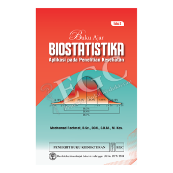 Buku ajar biostatistika aplikasi pada penelitian kesehatan