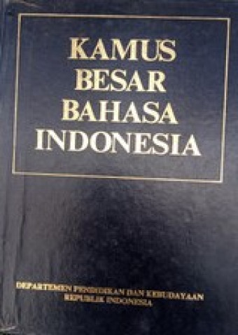 Kamus besar bahasa indonesia