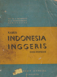 Image of Kamus indonesia inggris edisi populer