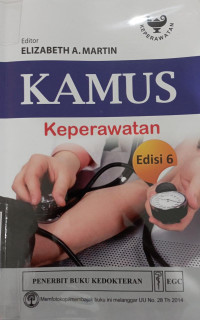 Image of Kamus keperawatan