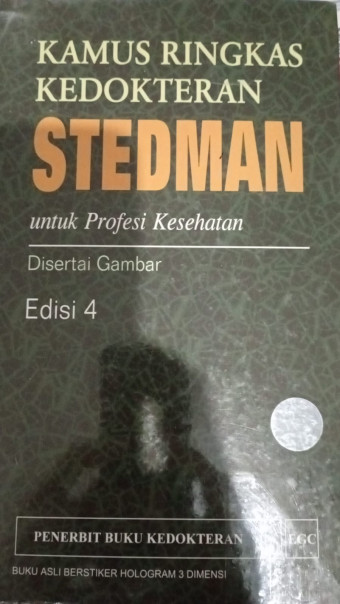 Kamus ringkas kedokteran Stedman untuk profesi kesehatan