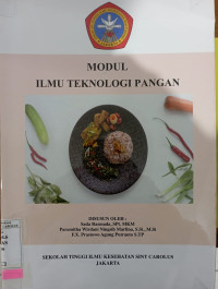 Image of Modul ilmu teknologi pangan
