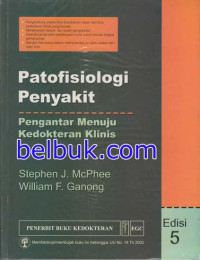 Image of Patofisiologi penyakit pengantar menuju kedokteran klinis
