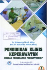 Image of Pendidikan klinis keperawatan dengan pendekatan preceptorship